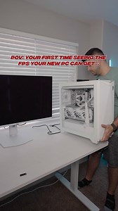 "New rig’s on… and I’m seeing this? 😳😳😳" #HighFPS #PCGaming #GameInMyName Shoutout to GiveMChills! | MSI Gaming