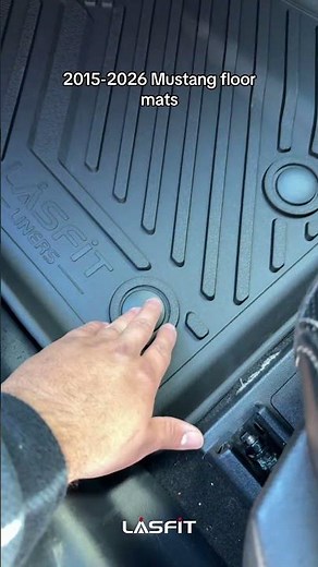 2024 Mustang EcoBoost Floor Mats | Lasfit Custom Fit Install