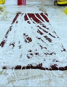 19K views · 169 reactions | I Tried Cleaning a Red Fur Rug and The Result Was SHOCKING #rug #carpet #satisfying #rugcleaning #carpetwashing #carpetcleaning #carpetpython | Pro Carpet | Facebook