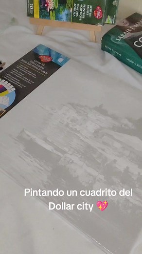 Pintando un Cuadrito del Dollar City
