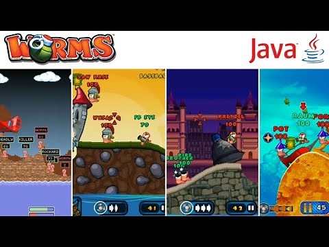 Worms Games for Java Mobile