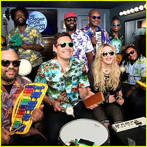 Madonna Performs ‘Holiday’ With Jimmy Fallon & The Roots on Classroom Instruments – Watch Now!