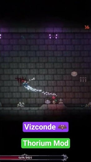 Thorium - Vizconde #terraria #games #gameplay #gaming #bossfight #boss #tmodloader #thorium