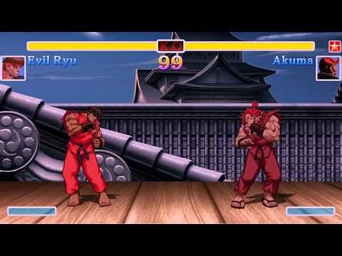 Evil Ryu vs Akuma (Hardest) Ultra Street Fighter 2: The Final Challengers.