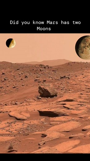53K views · 8.3K reactions | Did you know Mars has two Moons #mars #marsmission #Space | Nighttime.Adventures | Facebook