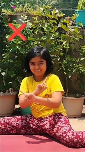 Front Split for Beginners ✔ #tips #tutorial #shorts #gymnast #yoga #stretching #flexibility #easy