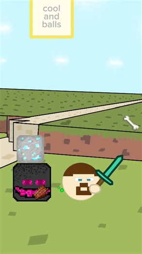 Steve vs mobs #minecraft #animation #cartoon