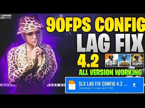 Bgmi Lag Fix Config 4.2 Ultra Smooth Lag Fix Config | PUBG Lag Fix Config 4.2