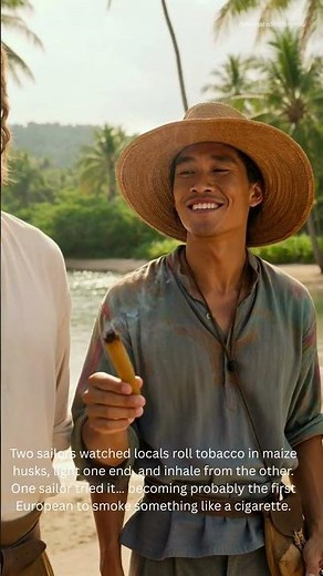 WHO LIT THE VERY FIRST CIGARETTE IN HISTORY??😱..