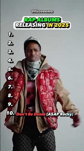 Rap Albums Dropping in 2025