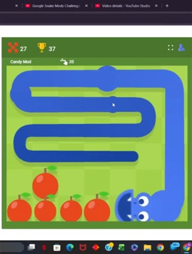 beating every snake map until i hit 1000 subs #games #ytshorts #yt #googlesnakegame #lifeisbutadream