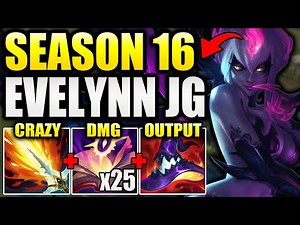 HOW TO PLAY EVELYNN JUNGLE IN SEASON 16!