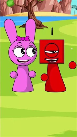 Pinki & My Sprunki OC NumberBlocks One: Military Dance Transformation 🔥