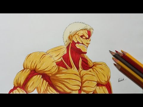 How To Draw Armored Titan - Attack On Titan | Step By Step | Tutorial