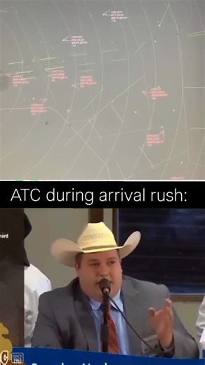 Atc during rush hour be like 😭 #aviation #avgeek #memes #atc #rush | aviation