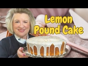 Southern Lemon Pound Cake! The Cake That Started My YouTube Channel! 3 Year Anniversary!