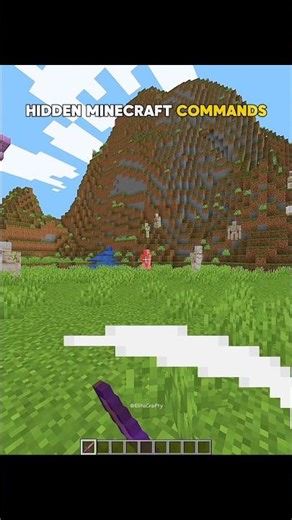Minecraft Hidden Secret Commands 🤯 #shorts #minecraft