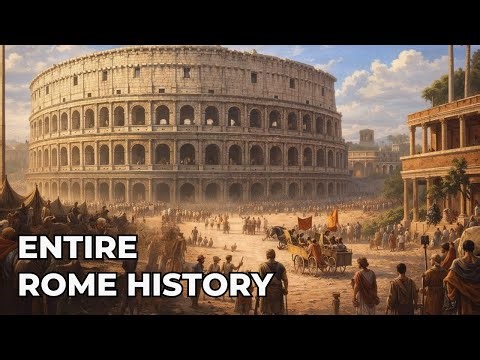 The ENTIRE History of Rome Explained: From City to Empire (753 BC – 1453 AD)