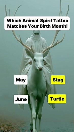 Discover Your Spirit Animal by Birth Month