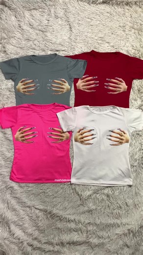 Mommy Oni Hand Print Basic Top: Fashion Guide