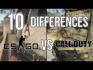 10 Differences Between CS and COD - CS:GO Commentary