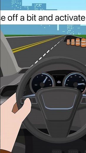 Merging in Heavy Traffic Without Getting Stuck #drivinghacks #commute