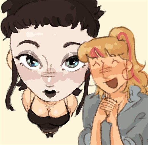 I need to draw more of my ladies #oc #wlw #digitalart #meme #toonsquid | Digital Art