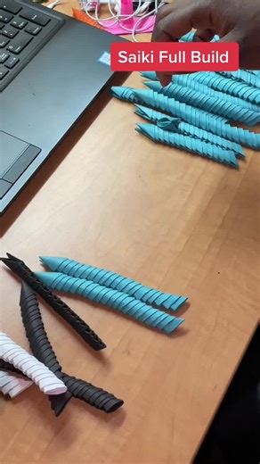 Chibi 3D Paper Saiki Art Creation