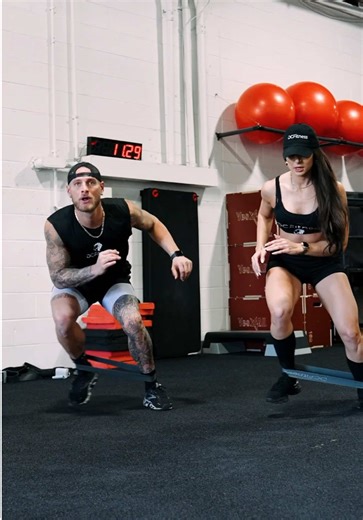 Grab your workout partner and lock in 💪 No excuses. No shortcuts. Just effort, energy, and execution. Show up today and get better together 🔥 #work #noexcuses #fitfam #couplegoals #onedayatatime