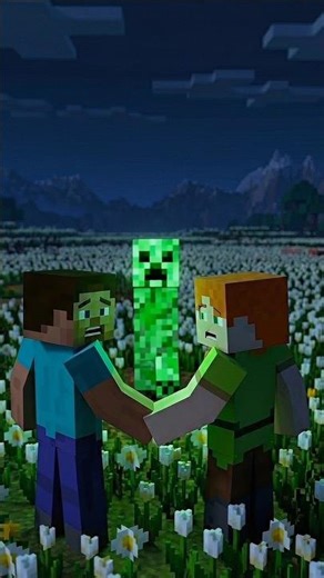 Steve Never Stopped Going Back To Her Memorial… 😢 #Minecraft #Shorts