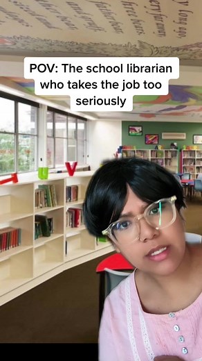 Nobody in sec school goes to the library to study la #fyp #tiktoksg