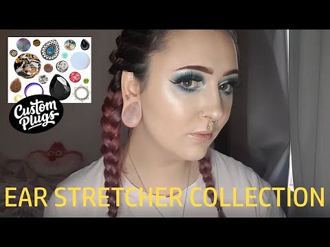 My STRETCHED ear collection - 30MM plugs + tunnels
