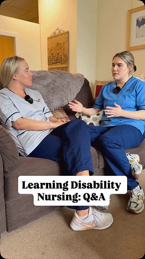 Q&A with Yasmin, a student learning disability nurse from @edinburghnapier and Finnie, a qualified learning disability nurse. Great insight on what the journey from student to qualified nurse feels like. #careeradvice #learningdisabilitynursing #nursing | My World of Work | Facebook