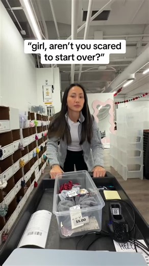 XXL SCRUNCHIE & CO™ on Instagram: "i’d be way more scared to look back and regret not trying again.⁠ ⁠ for anyone new, XXL Scrunchie will be going on pause once we finish packing our Boxing Day orders (over 1000 orders, and we’re about 400 in 😅).⁠ ⁠ i’m taking time to rebrand XXL, film, edit, and share this next chapter at my own pace (but am also battling the urge to want to work on it ALL ASAP and share it ALL now 😂)⁠ ⁠ i don’t have my mural website or rebrand officially launch