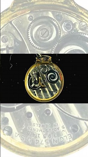 Mid-20th Century Elgin 574 Pocket Watch