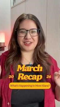 What Happened in Mont Kiara? Let’s find out March 2026 Edition #montkiara