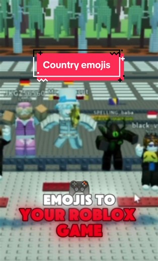 Country emojis #roblox #robloxstudio #robloxstudiotutorial #free #emojis