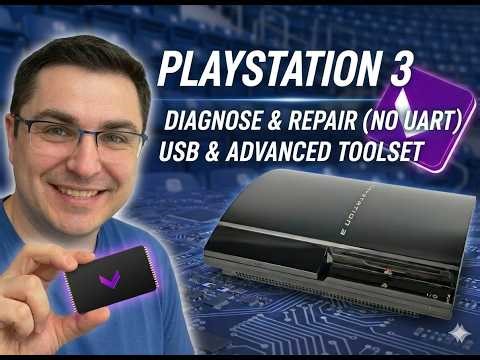 You Don’t Need UART to Diagnose This PS3 – Error 1001 1002 Fix PS3 Advanced Toolset