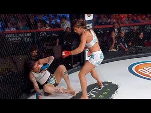 JULIA BUDD VS. TALITA NOGUEIRA KNOCKOUT VIDEO HIGHLIGHTS - BELLATOR 202