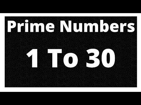 V-02 | prime numbers between 1 to 30 | list of prime numbers 1 to 30 | 1 to 30 prime numbers | 1-30