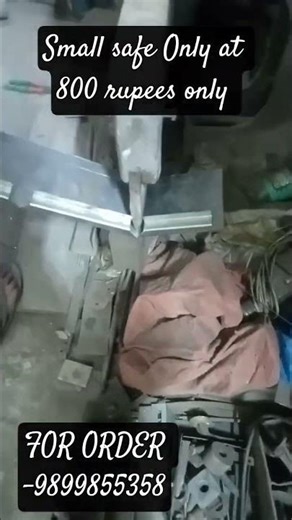 small iron locker making #furniture #almirah #painting