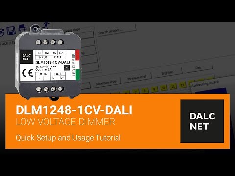DLM1248-1CV-DALI: How To Install DALI LED Driver - Dalcnet