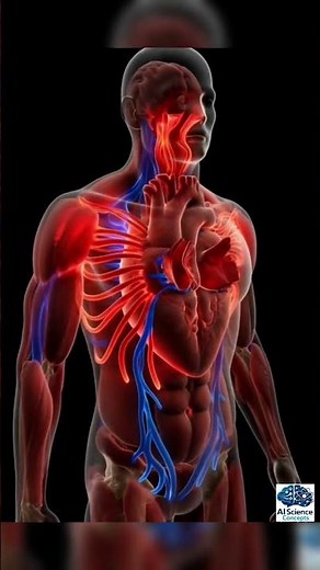 The Human Heart: Hyper-Realistic 3D Anatomy & Blood Circulation Study