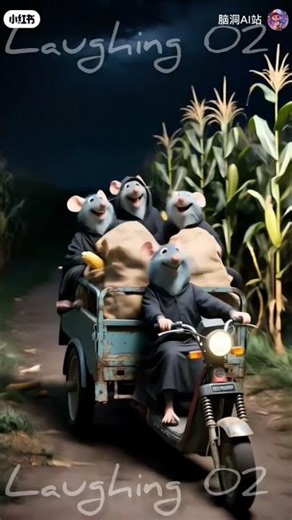 Cute Little Mice Teamwork 🐭❤️ Singing in Harmony | Trending Shorts” #phonk