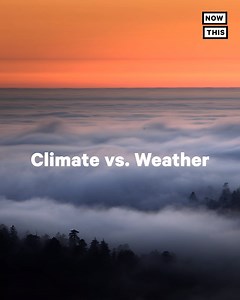 81K views · 72 reactions | What’s the difference between weather and climate? Are they linked? Are they even different? We're breaking it all down for you | NowThis Earth | Facebook