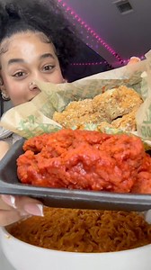 Wingstop and Buldak 🩷 #fyp #reels #explore | Aaronmyarbrough