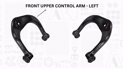 Front Suspension Kit 2 Piece - Front Upper Control Arms with Pre-Fitted Bushings for TACOMA 4WD 1995-2004, HILUX 4WD 2005-2012, 4RUNNER 4WD / 2WD 1995-2002, PRE-RUNNER 2WD 1995-2004