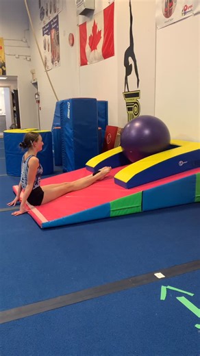 Olympia Gymnastics Stittsville on Instagram: "Flex point feet and roll the FUN! #gymnastics #girlpower #gymgirl #workoutmotivation #challengeaccepted"