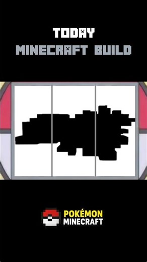 Minecraft, What we build today #minecraft #pokemon