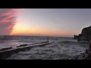 Portreath 7.2m Super High Tide Wave Watching + Drone Footage